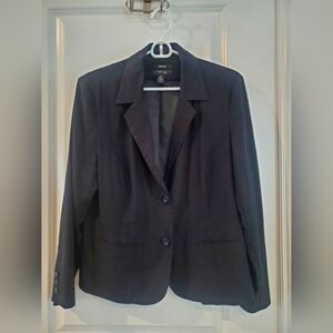 Style & Co stretch black Blazer size 14P